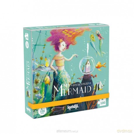 LONDJI 100 el. kieszonkowe Moja Syrenka [PUZZLE]