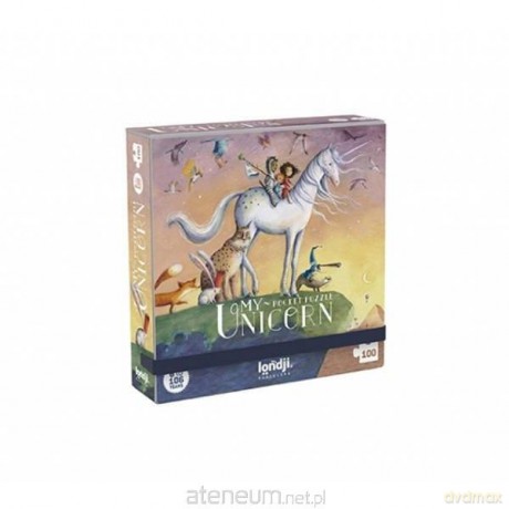 LONDJI 100 el. kieszonkowe Mój Jednorożec [PUZZLE]