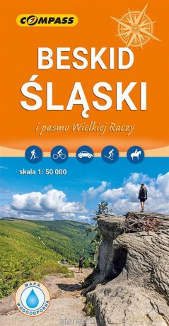 Mapa Beskid Śląski i Pasmo Wielkiej Raczy laminowana
