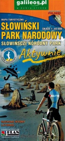 Mapa turystyczna - Słowiński Park Narodowy 1:40 000 laminowana