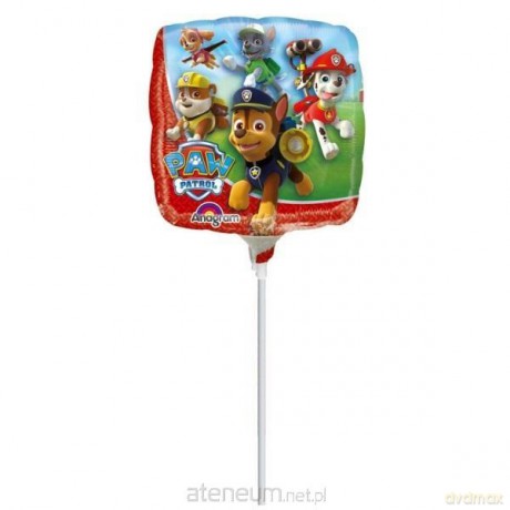 Mini shape. Balon foliowy Psi Patrol 23 cm