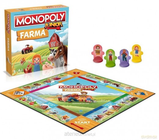 Monopoly Junior Farma [GRA PLANSZOWA]
