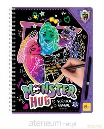 Monster High Sketchbook Monster Hug [KSIĄŻKA]