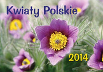 Kalendarz 2014 Kwiaty Polskie Wiszący Poziomy [KSIĄŻKA]