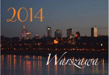 Kalendarz 2014 Warszawa Wiszący Poziomy [KSIĄŻKA]