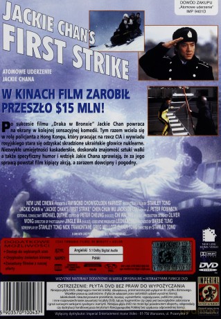 Atomowe uderzenie Jackie Chana [DVD]