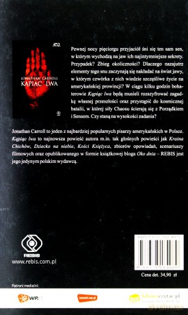 Kąpiąc Lwa - Jonathan Carroll [KSIĄŻKA]