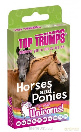 Top trumps Konie, Kucyki i Jednorożce [KARTY]