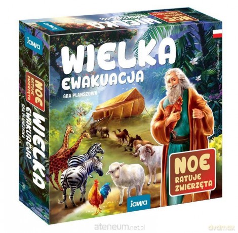 Wielka ewakuacja - Noe ratuje zwierzęta [GRA PLANSZOWA]