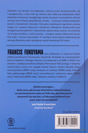 Zamieszanie z liberalizmem - Francis Fukuyama [KSIĄŻKA]