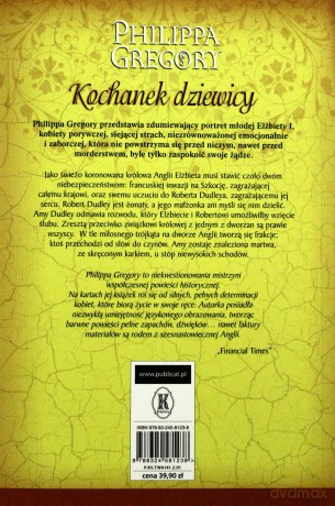 Kochanek Dziewicy - Philippa Gregory [KSIĄŻKA]