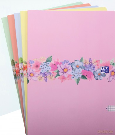 Zeszyt A4/60K kratka Floral (5szt)
