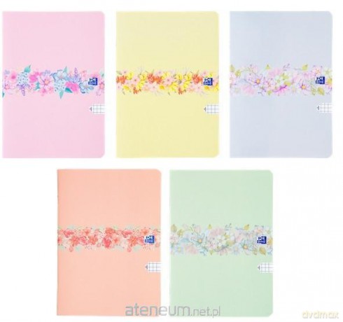 Zeszyt A5/32K kratka Floral (10szt)