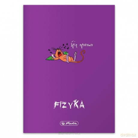 Zeszyt A5/60K kratka Eco PP Fizyka (5szt)