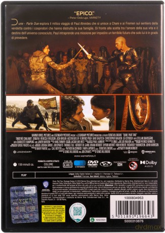 Dune: Part Two (Diuna: Część druga) [DVD]