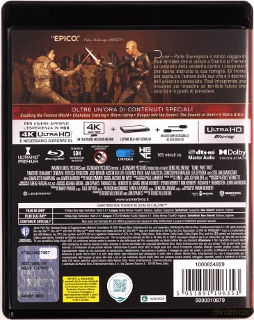 Diuna: Część druga (Diuna 2) [Blu-Ray 4K]+[Blu-Ray]