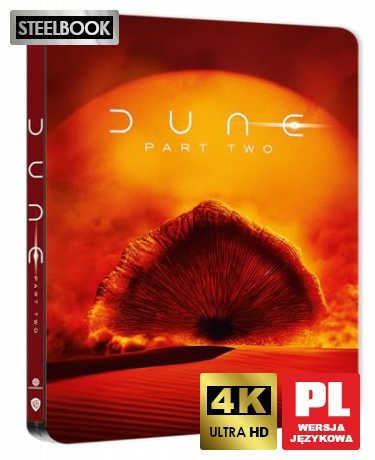 Diuna: Część druga (Diuna 2) (steelbook) [Blu-Ray 4K]+[Blu-Ray]