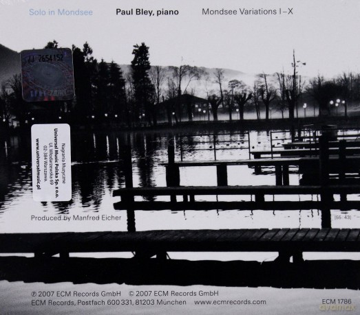 Paul Bley: In Mondsee [CD]