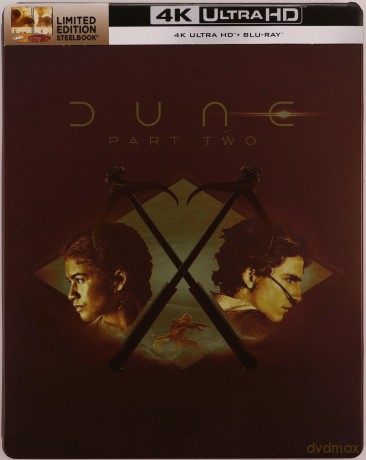 Diuna: Część druga (Diuna 2) (steelbook) [Blu-Ray 4K]+[Blu-Ray]