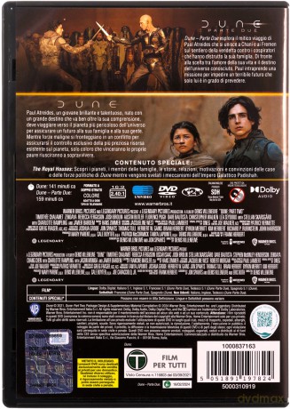 Dune: Part 1-2 (Diuna 1-2) [2DVD]