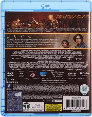Dune: Part 1-2 (Diuna 1-2) [2xBlu-Ray]