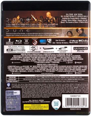 Dune: Part 1-2 (Diuna 1-2) [2xBlu-Ray 4K]+[2xBlu-Ray]