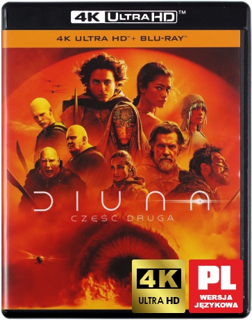 Diuna: Część druga (Diuna 2) [Blu-Ray 4K]+[Blu-Ray]