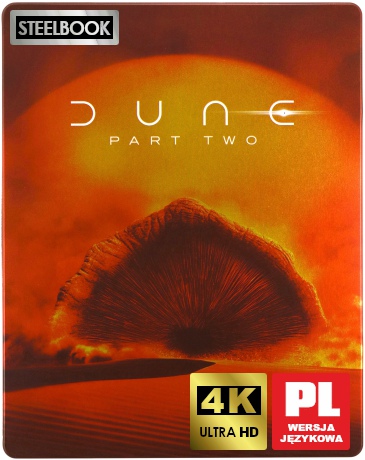 Diuna: Część druga (Diuna 2) (steelbook) [Blu-Ray 4K]+[Blu-Ray]