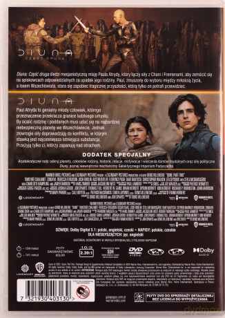 Diuna: Kolekcja 2 Filmów (Diuna 1+ 2) [2DVD]