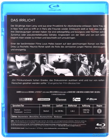 Elevator to the Gallows / The Lovers / Zazie in the Metro / The Fire Within / Damage (Windą na szafot / Kochankowie / Zazie w metrze / Błędny ognik / Skaza) [5xBlu-Ray]