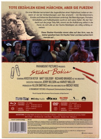 Student Bodies (Ciała studenckie) (mediabook) [Blu-Ray]+[DVD]