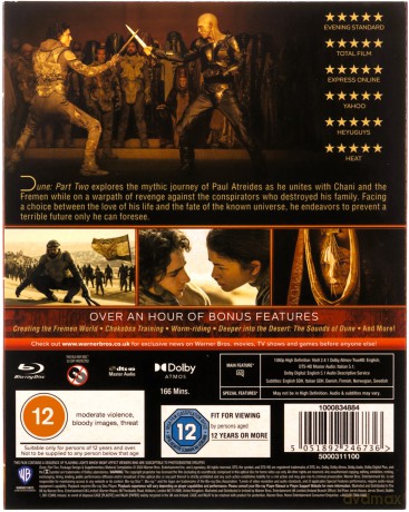 Dune: Part Two (Diuna: Część druga) [Blu-Ray]