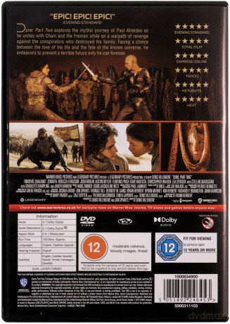 Dune: Part Two (Diuna: Część druga) [DVD]