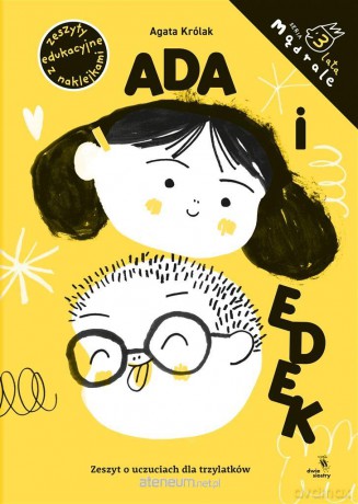 Ada i Edek. Zeszyt o uczuciach dla trzylatków - Agata Królak [KSIĄŻKA]