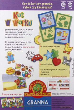 Kot w Worku Wyd. 2013 Gra Planszowa [GRA PLANSZOWA]