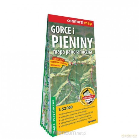 comfort! map Gorce i Pieniny 1:52 000 laminowana