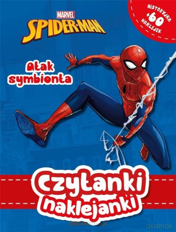 Czytanki naklejanki. Atak symbionta. Marvel [KSIĄŻKA]