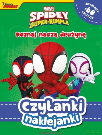 Czytanki naklejanki. Poznaj naszą drużynę [KSIĄŻKA]