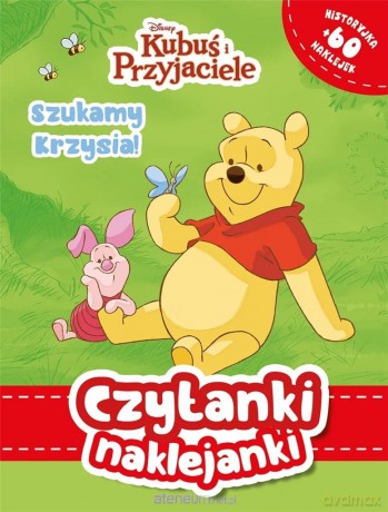 Czytanki naklejanki. Szukamy Krzysia. Disney [KSIĄŻKA]