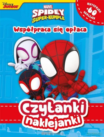 Czytanki naklejanki. Współpraca się opłaca. Marvel [KSIĄŻKA]