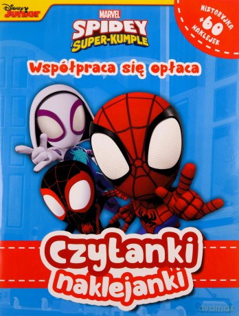 Czytanki naklejanki. Współpraca się opłaca. Marvel [KSIĄŻKA]