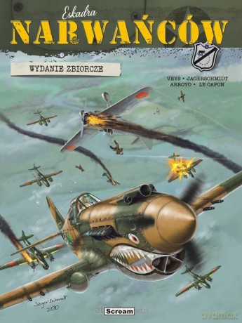 Eskadra Narwańców. Wydanie zbiorcze (Tom 1-3) okł.A - Pierre Veys, Jean-Michel Arroyo, Vincent Jagerschmidt [KOMIKS]