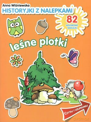Leśne Plotki Historyjki z Nalepkami - Anna Wiśniewska [KSIĄŻKA]