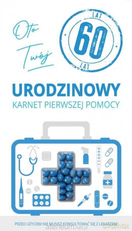 Karnet urodziny 60