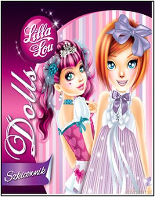 Lilla Lou Szkicownik Dolls [KSIĄŻKA]