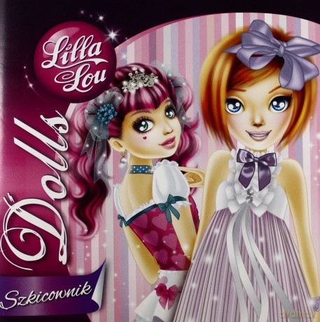Lilla Lou Szkicownik Dolls [KSIĄŻKA]