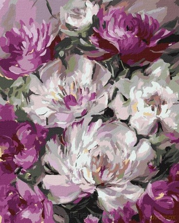 Malowanie po numerach - Piękna kompozycja 40x50 cm