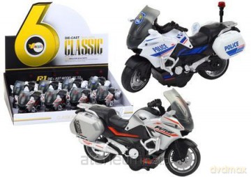 Motocykl z napędem frykcyjnym 1:10 MIX