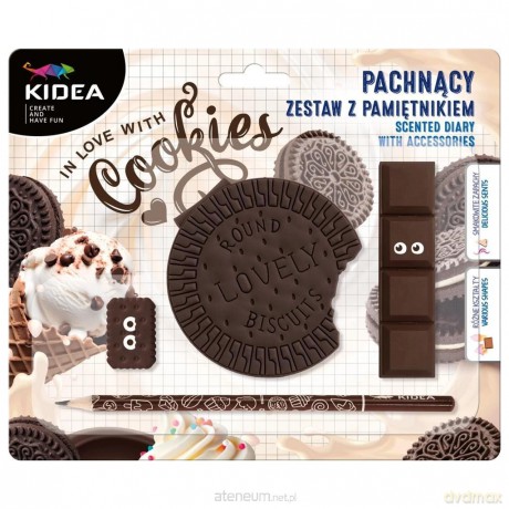 Pachnący pamiętnik ciastko + akcesoria