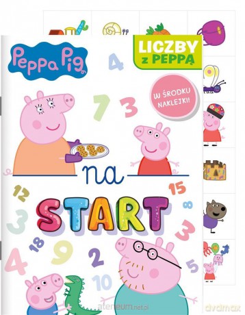 Peppa Pig. Na start cz.5 Liczby z Peppą [KSIĄŻKA]